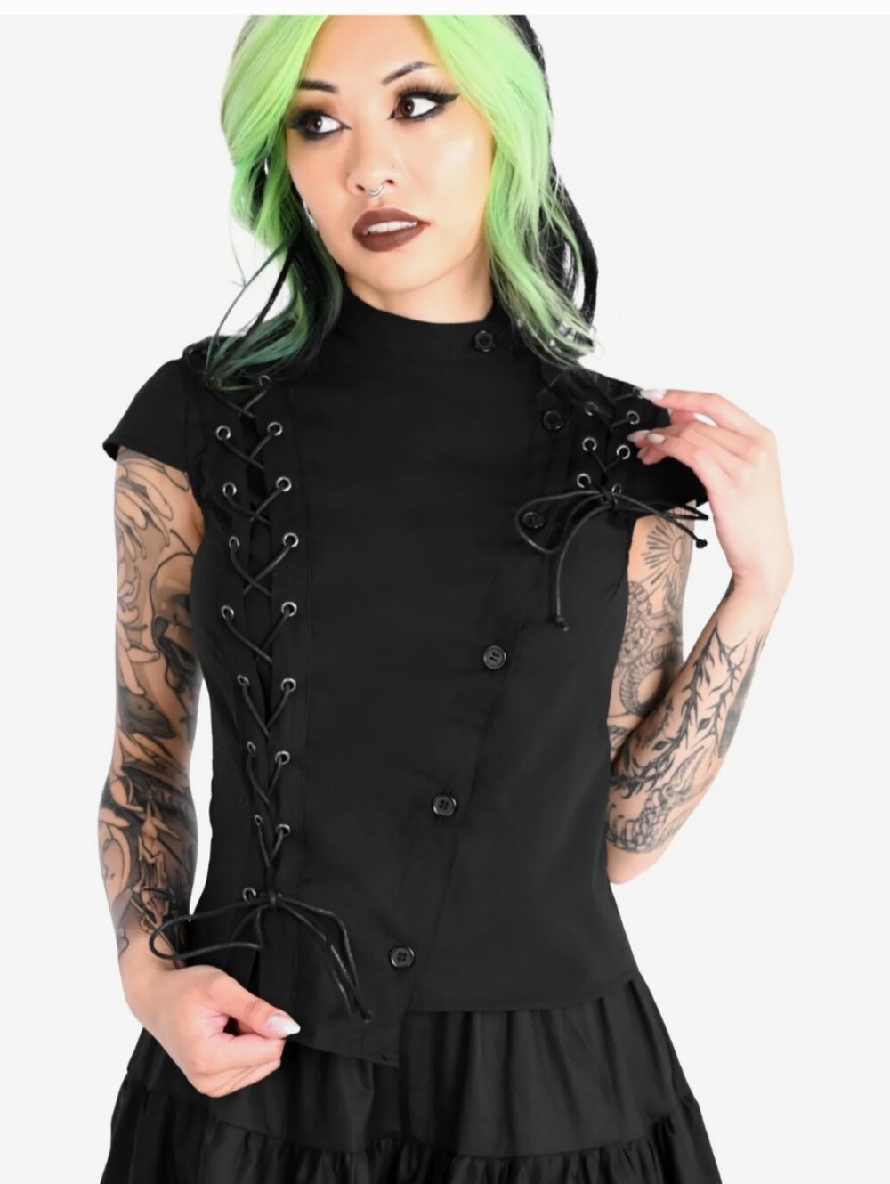 Foxblood Moore Top